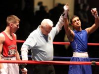 LOCAL 17 3RD YEAR APPRENTICE JON DEPINA (BOSTON AIR) WINS SEMI FINAL GOLDEN GLOVE FIGHT